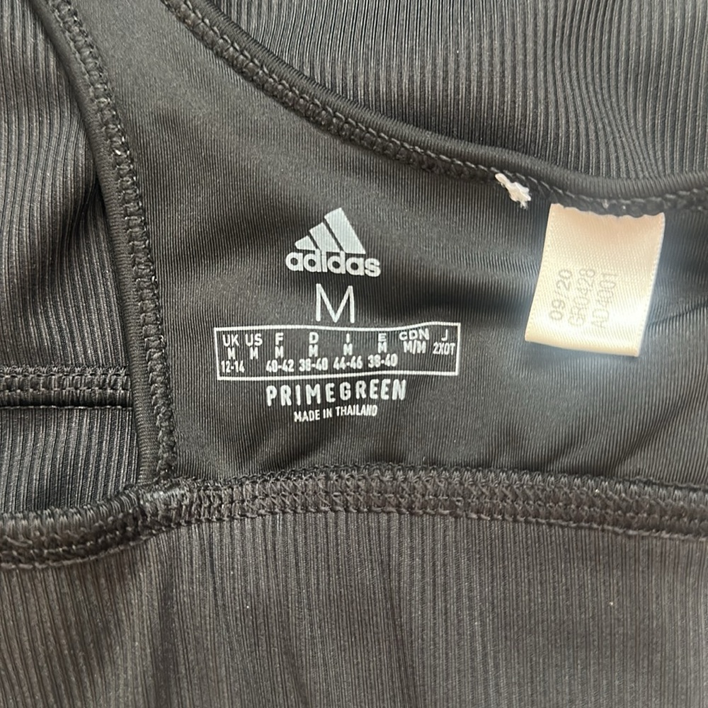Adidas Ribbed Sports Bra - Picture 3 of 4